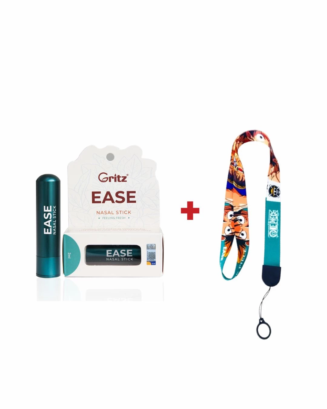 EASE Nasal Stick Single 1 Pcs + Lanyard Limited Edition One Piece